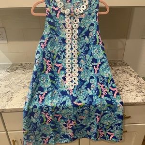 Lilly Pulitzer Jane shift dress in Corsica blue turtle print!